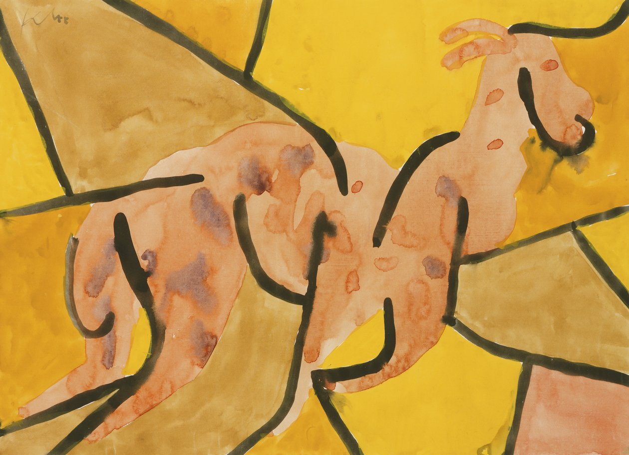 Caprone che esplode da Paul Klee