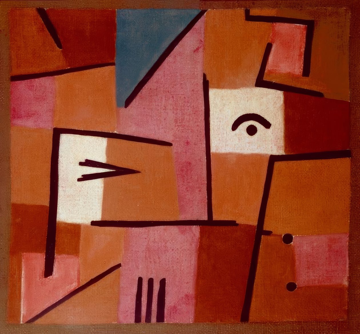 Vista dal rosso da Paul Klee