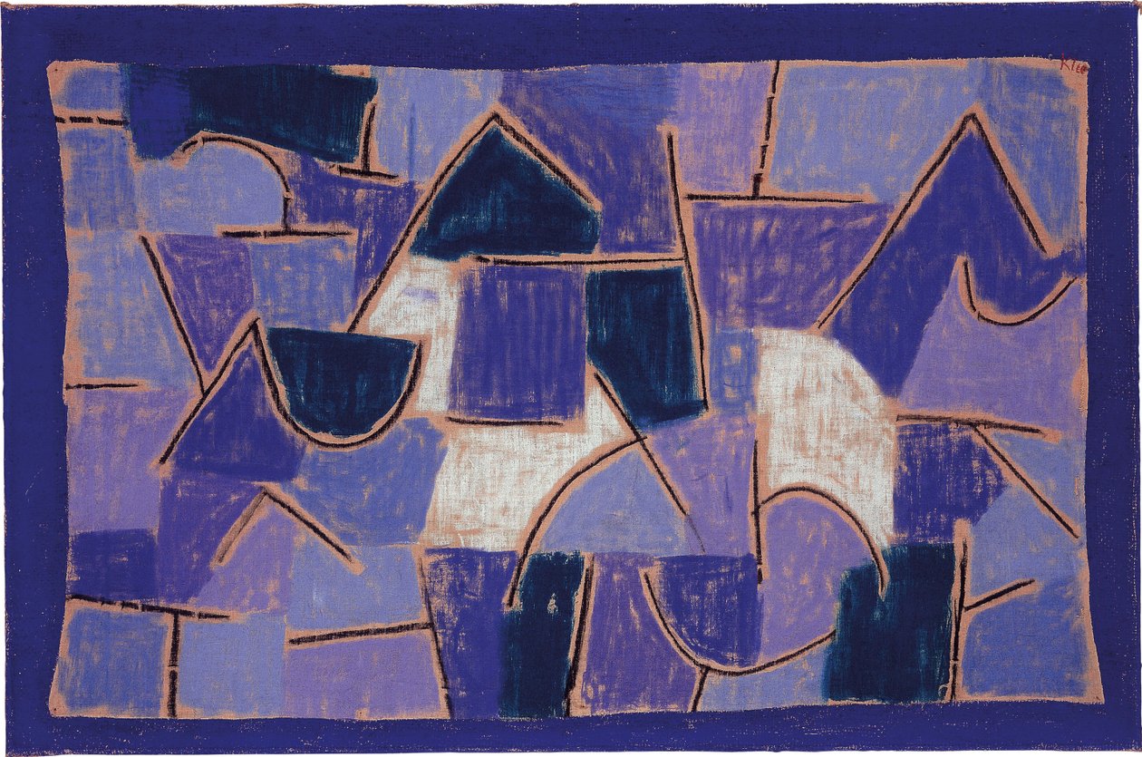 Notte blu da Paul Klee