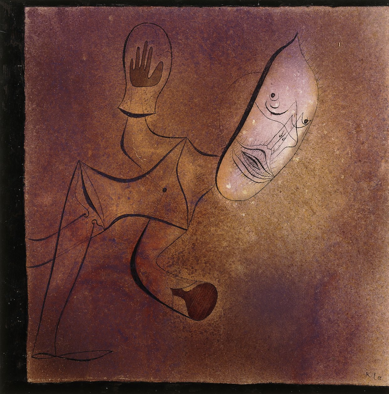 Pierrot brutale da Paul Klee
