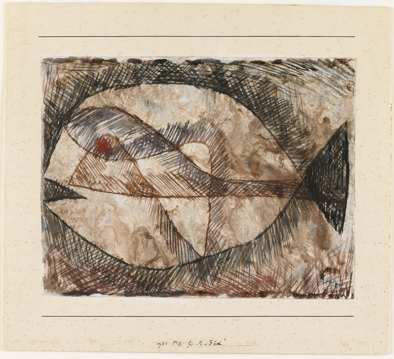 C. - C. = Fisch da Paul Klee