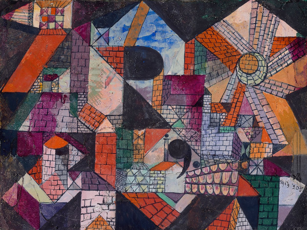 Città R, 1919 da Paul Klee