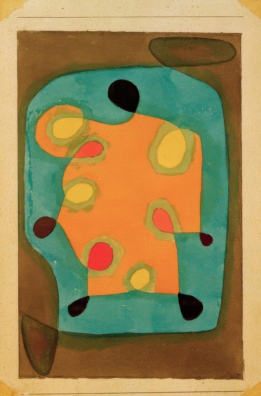 Bozzetto per un mantello da Paul Klee