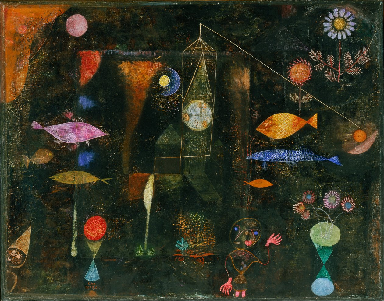 Magia del pesce da Paul Klee