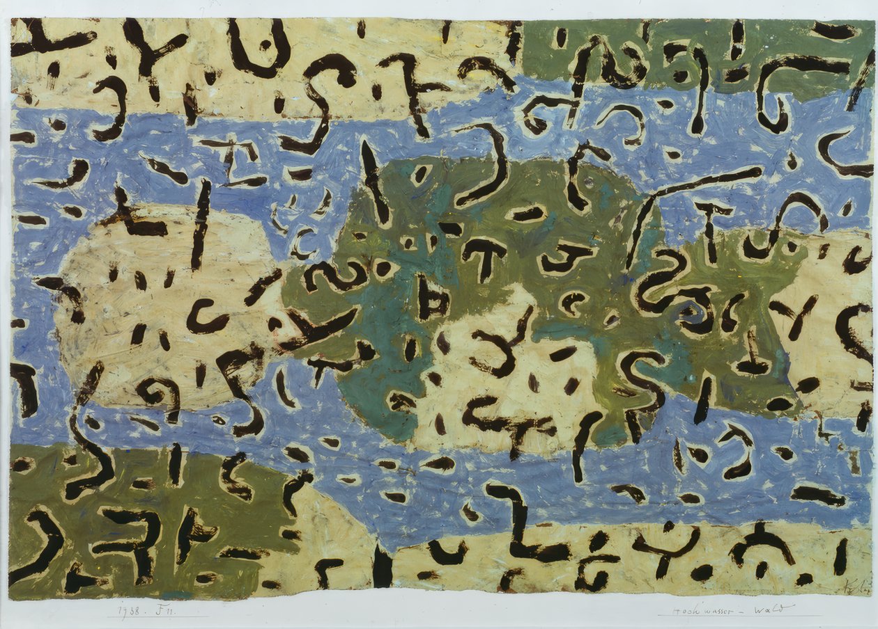 Foresta alluvionale da Paul Klee