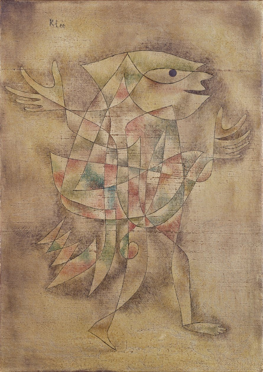 Fool in Trance Narr in Trance, 1929 da Paul Klee