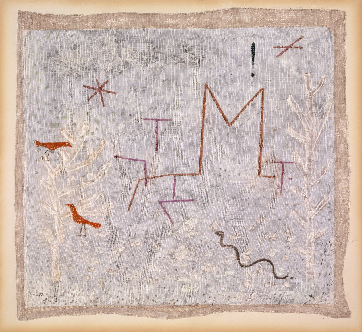 Cancello del giardino K, 1932 da Paul Klee