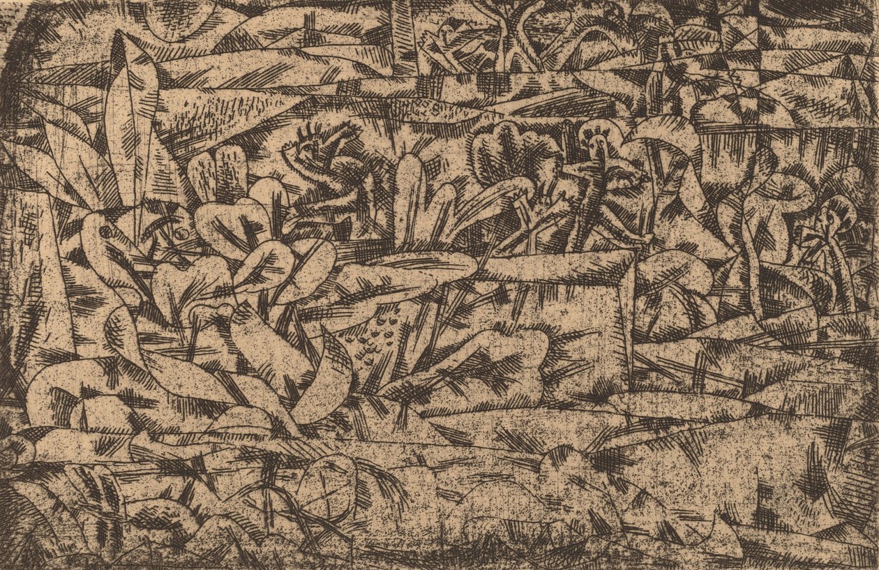 Giardino della passione, 1913 da Paul Klee