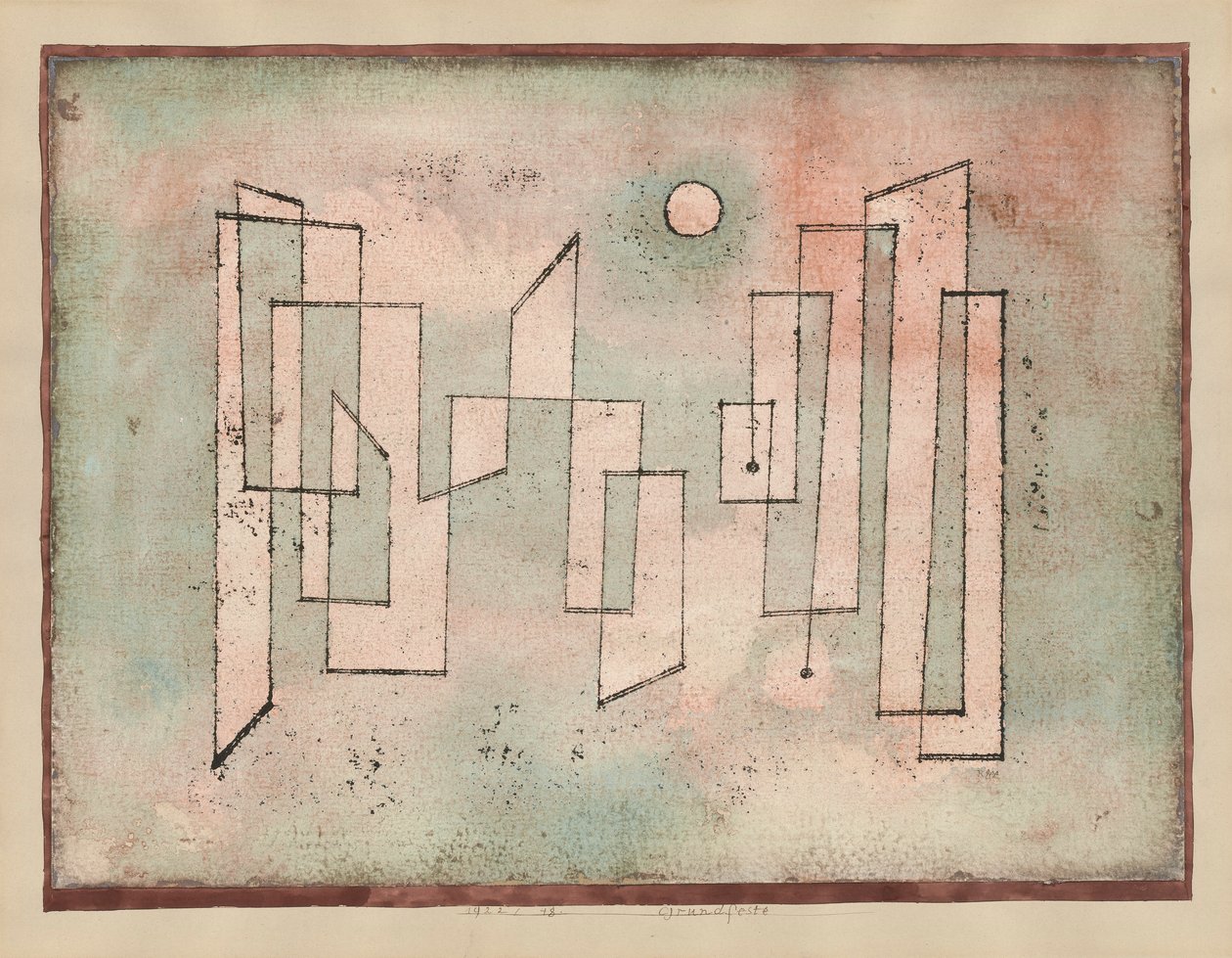 Grundfeste (Fondazione) da Paul Klee