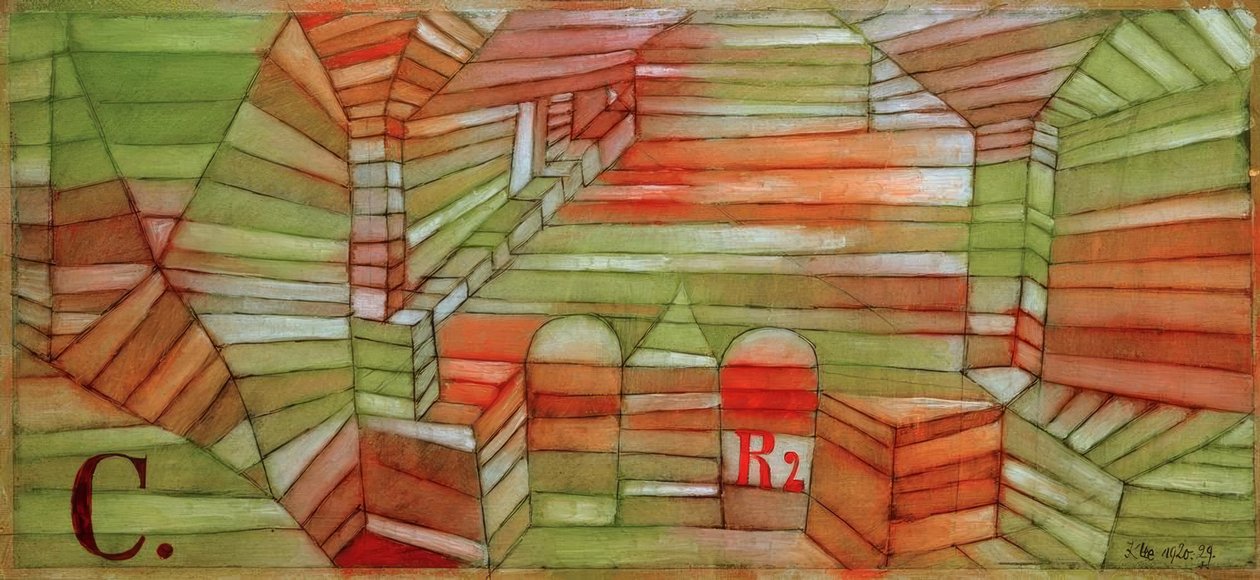 Ingresso alla sala C R 2 da Paul Klee