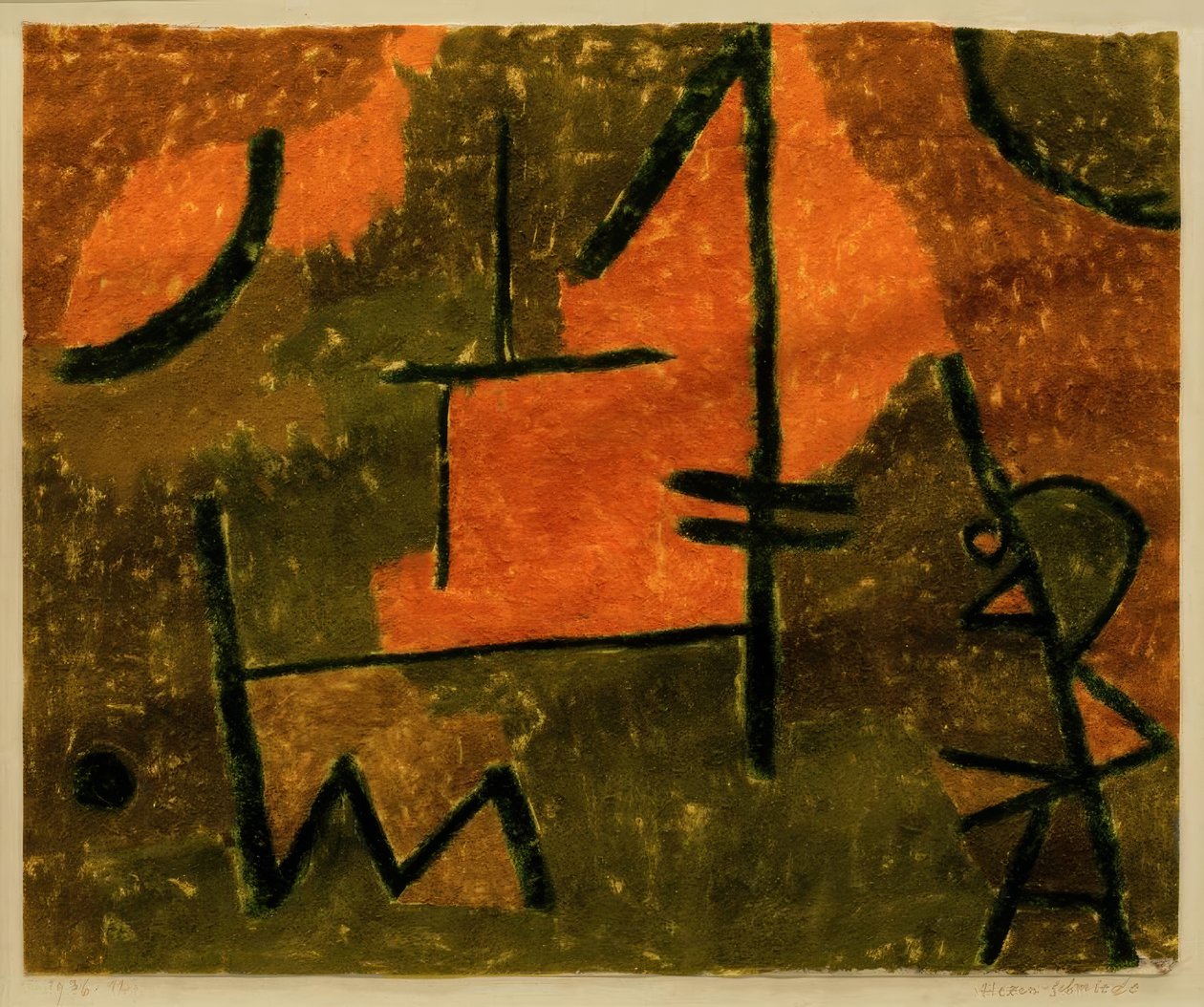 Fucina delle streghe da Paul Klee