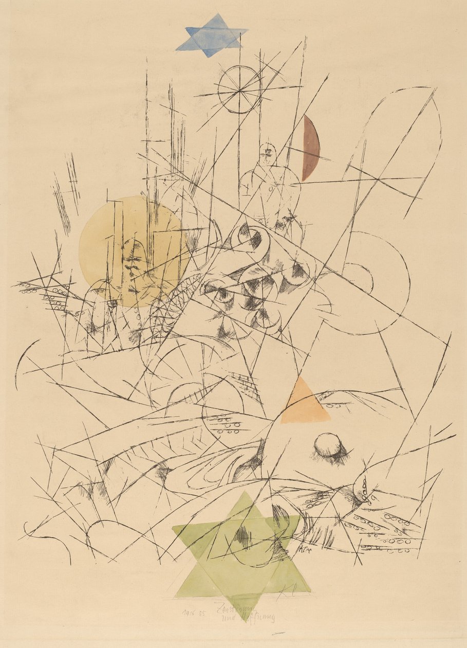 Speranza e distruzione da Paul Klee