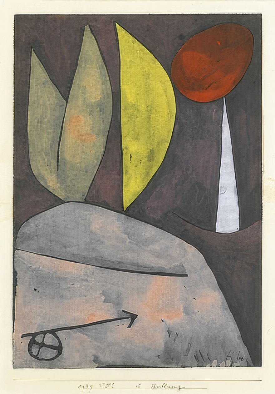 In posizione da Paul Klee