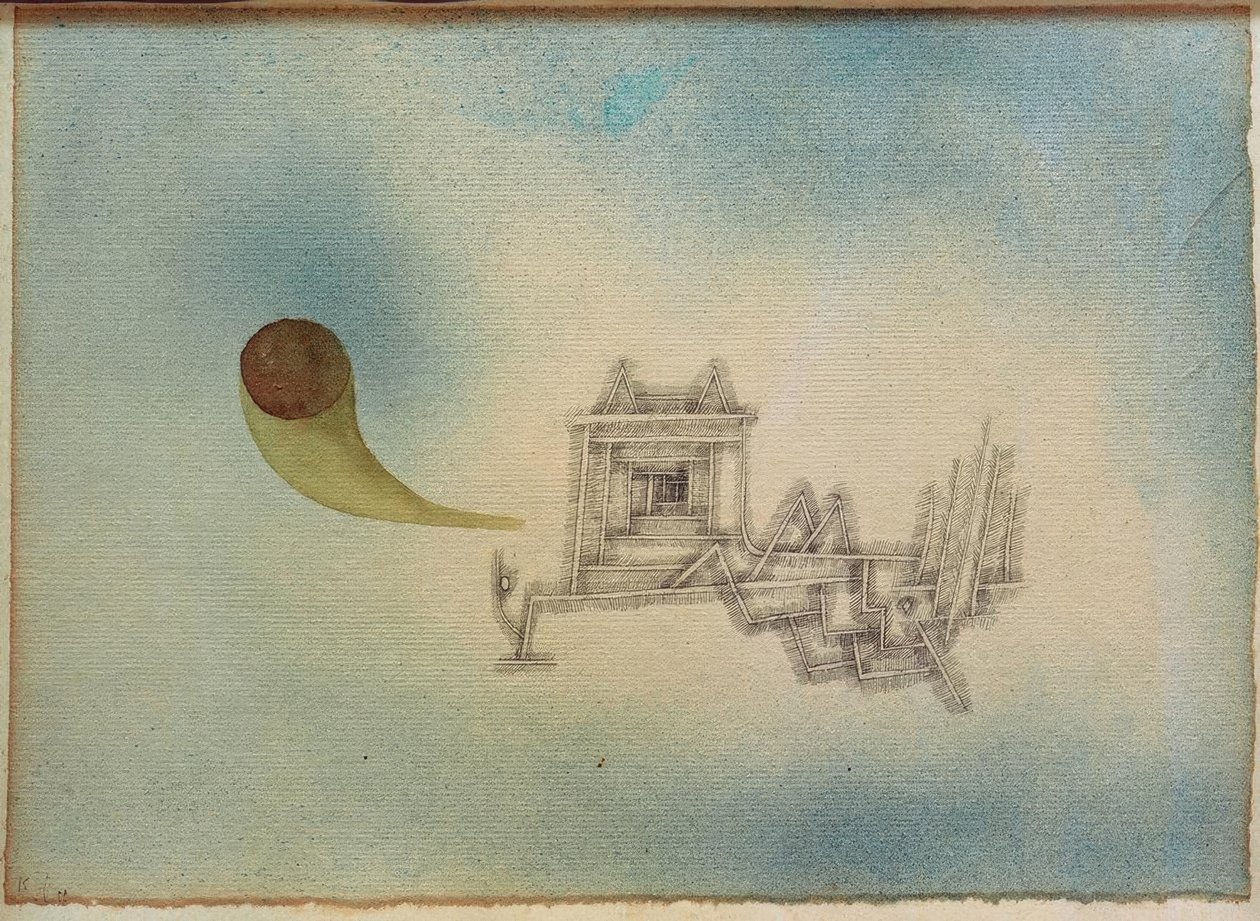Padiglione di caccia da Paul Klee