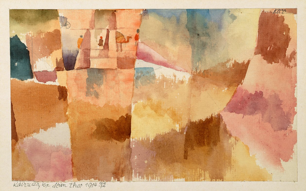 Kairouan, davanti alle porte da Paul Klee