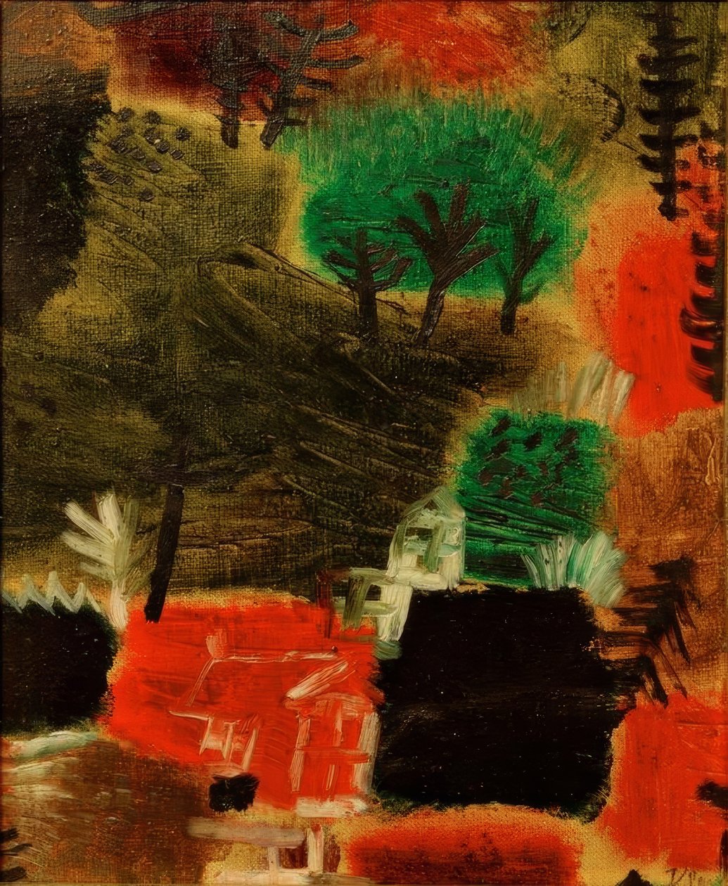 Piccolo paesaggio da Paul Klee