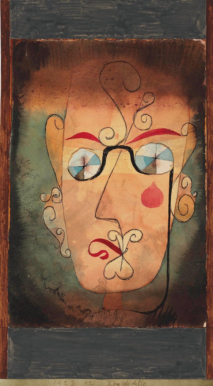 Vecchia Comica, 1923 da Paul Klee