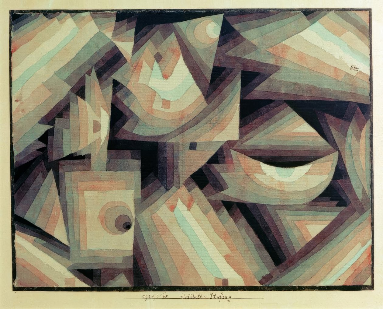 Gradazione di cristallo da Paul Klee