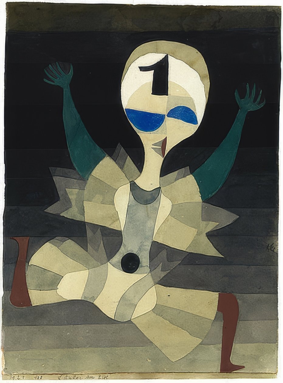 Corridore al traguardo da Paul Klee