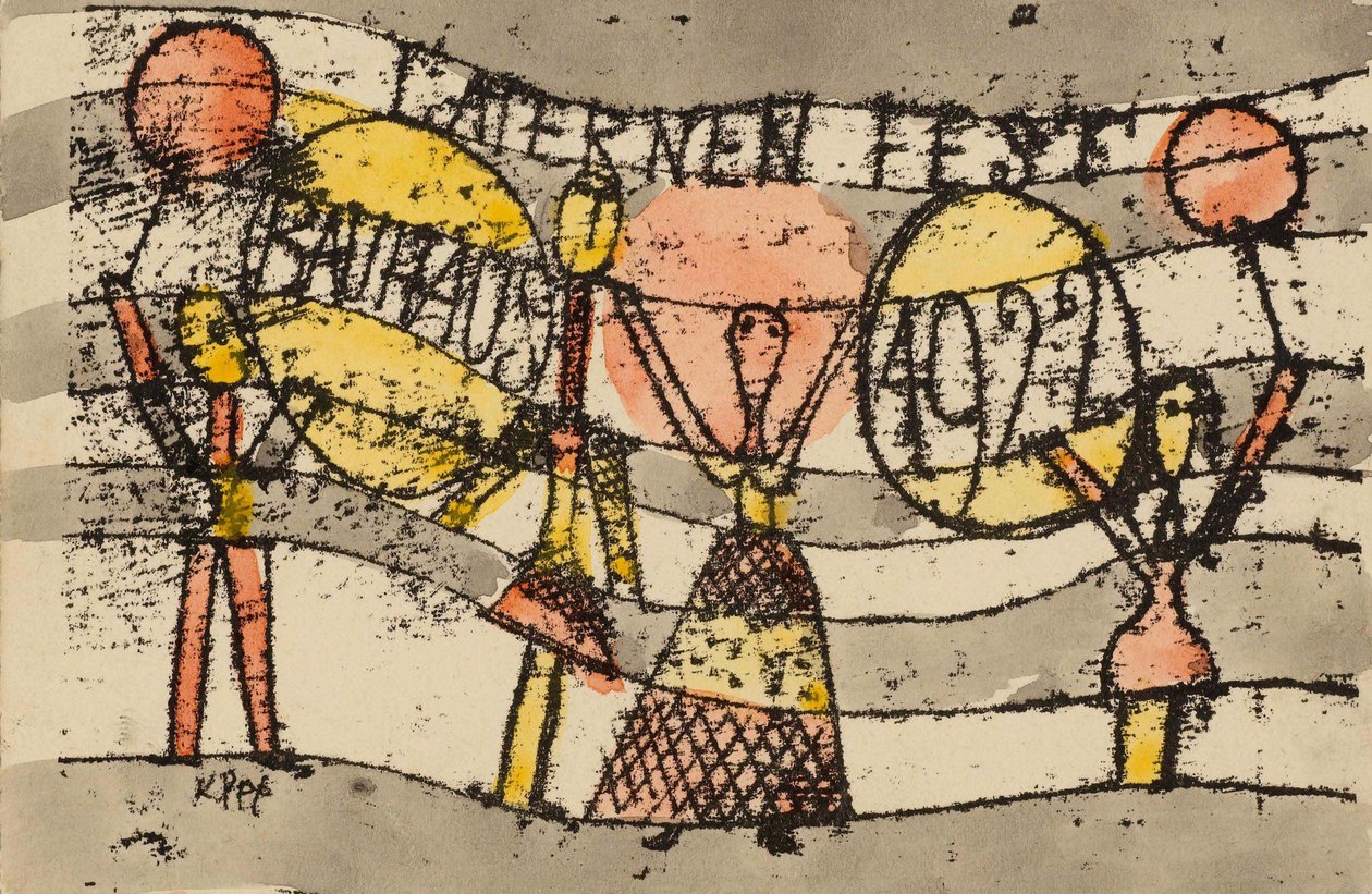 Laternenfest Bauhaus da Paul Klee