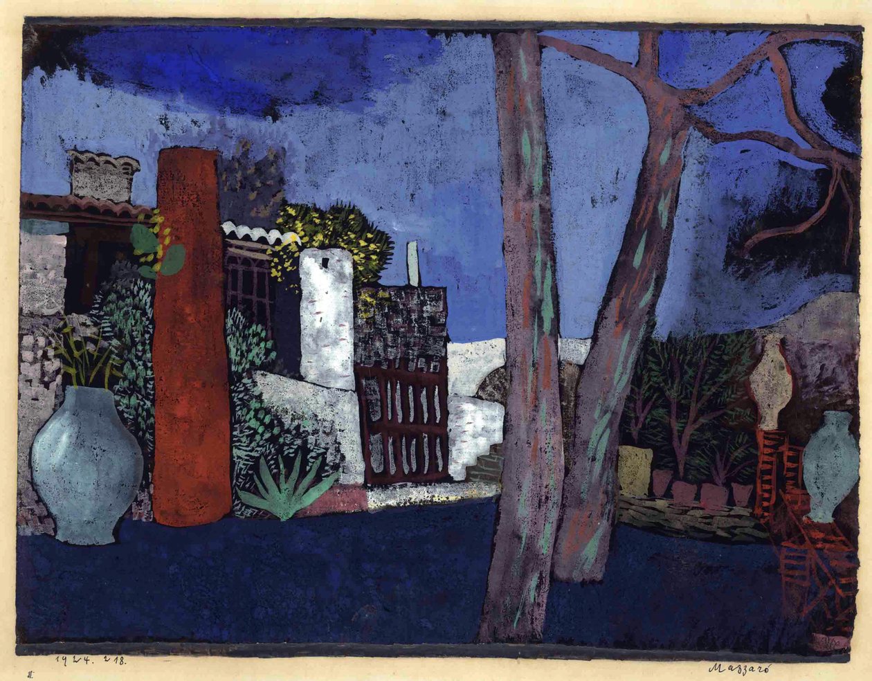 Mazzarò, 1924 da Paul Klee