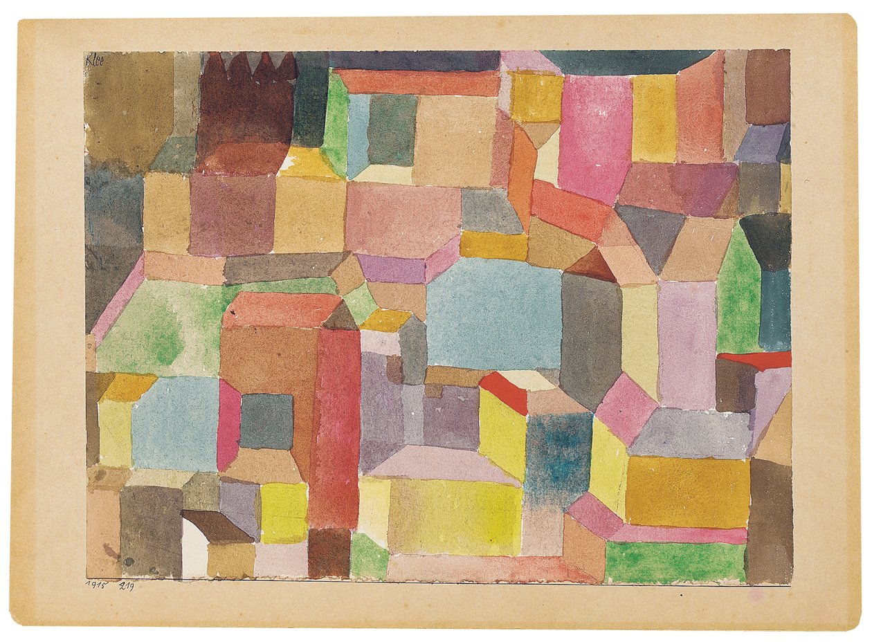 Città medievale da Paul Klee
