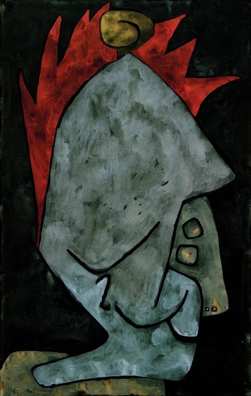 Mephisto come Pallade da Paul Klee