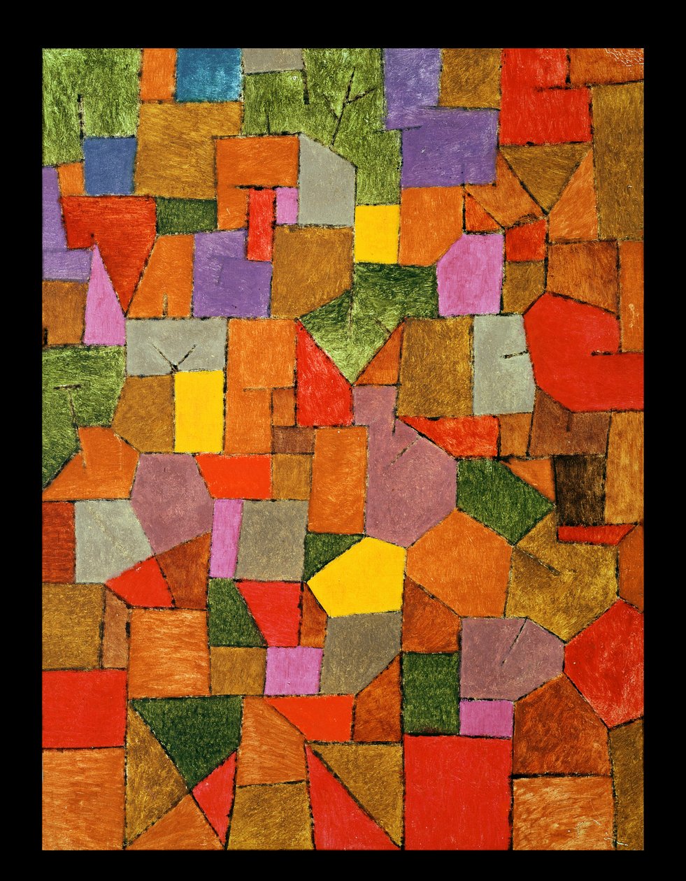 Villaggio di Montagna (Autunnale) 1934 da Paul Klee
