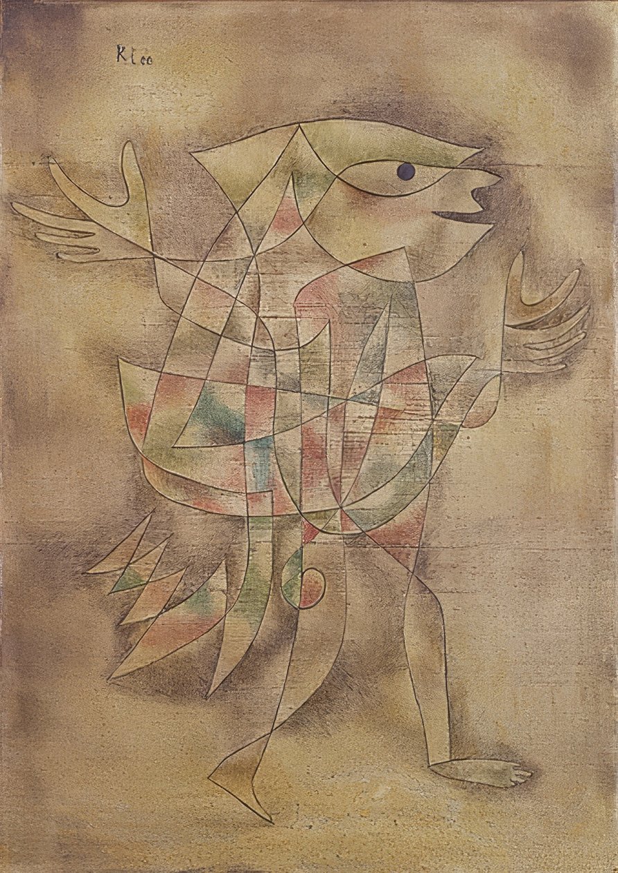 Folle in trance. 1929 da Paul Klee
