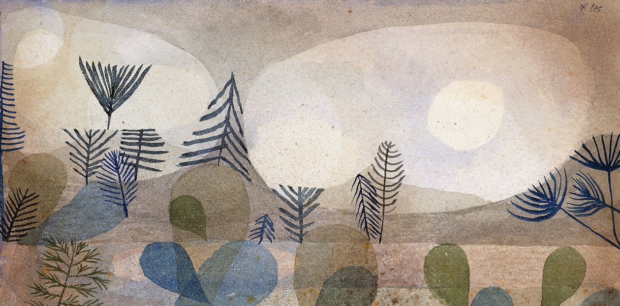 Paesaggio oceanico da Paul Klee