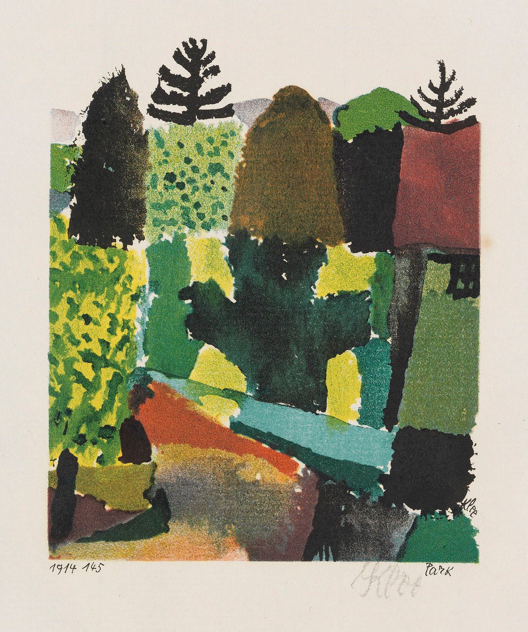 Parco, 1914 da Paul Klee