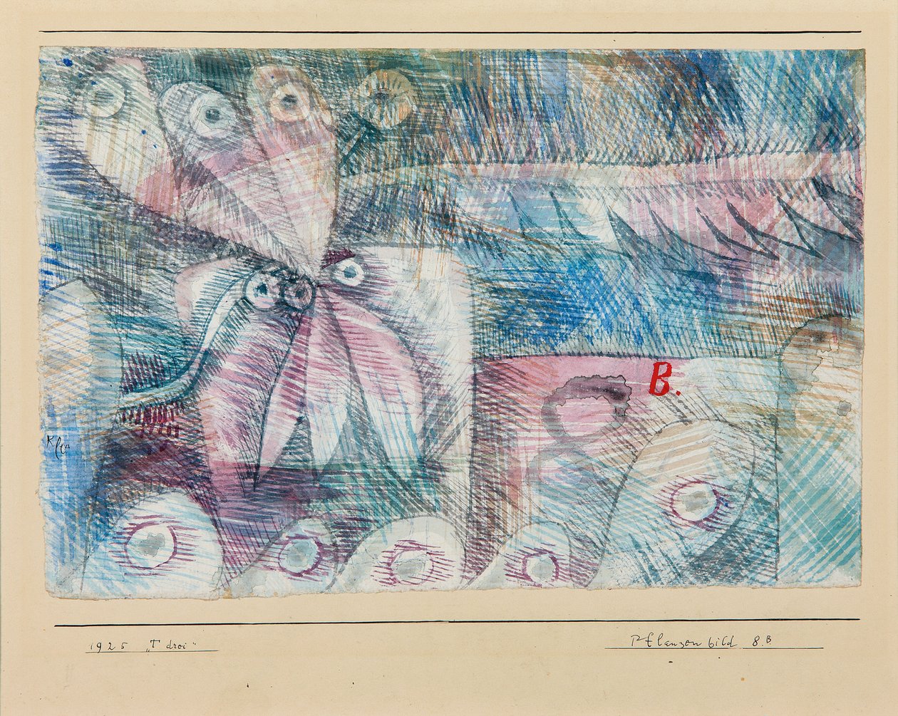 Pflanzen Bild 8.b da Paul Klee