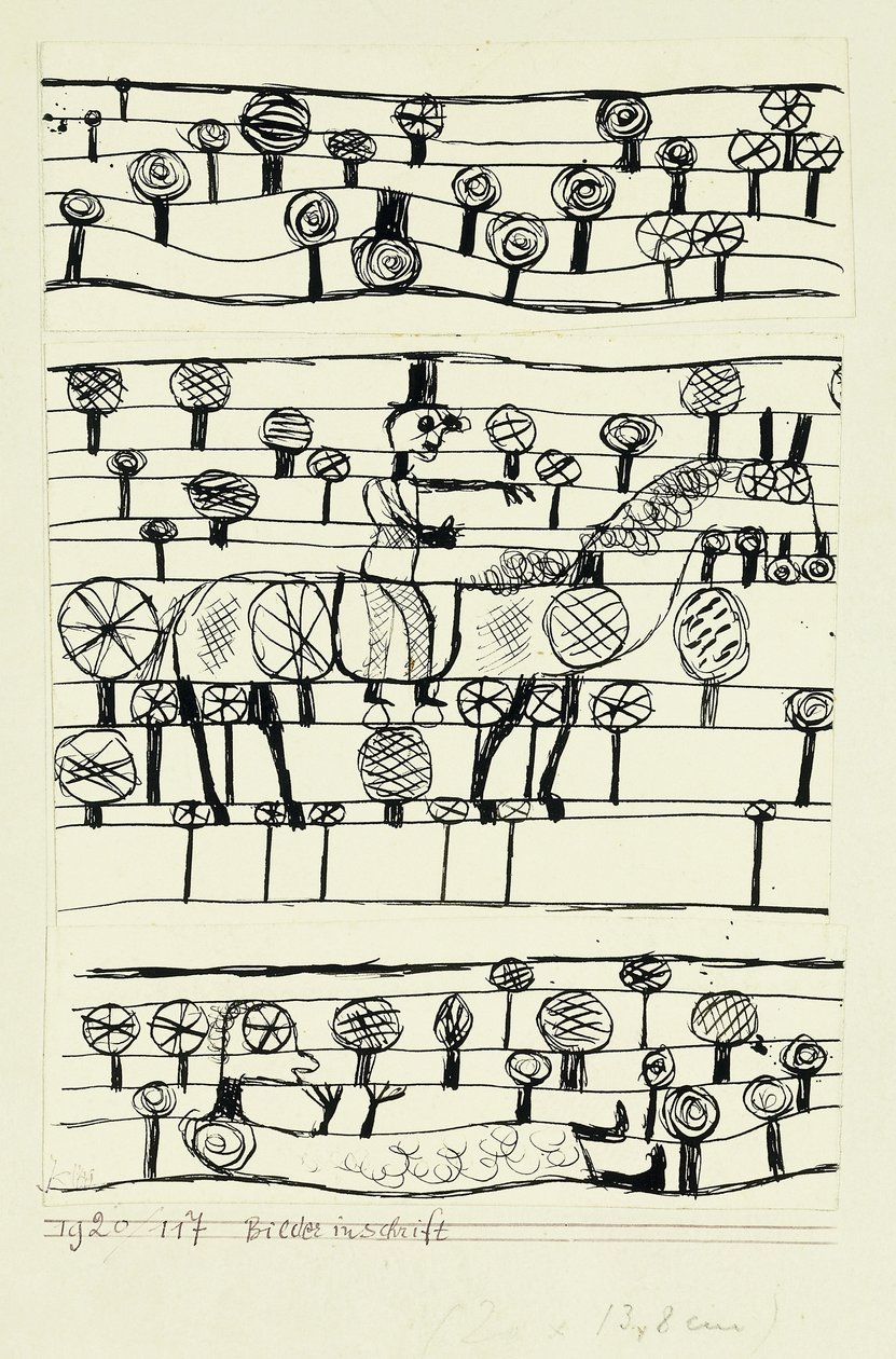 Pittografia da Paul Klee