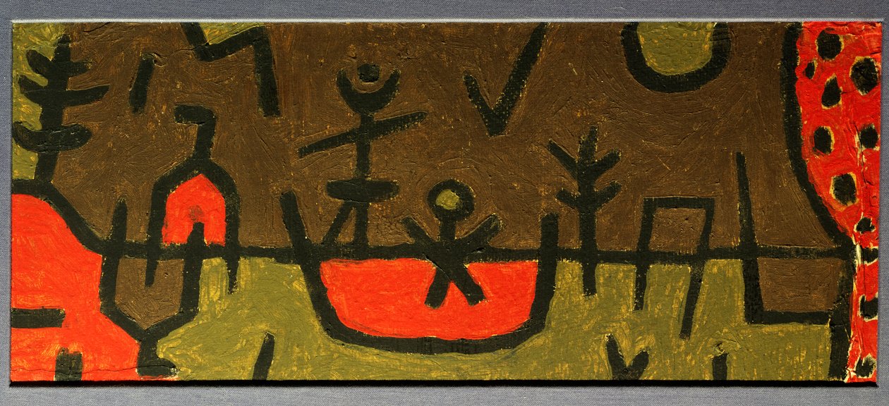 Stagno nel parco da Paul Klee