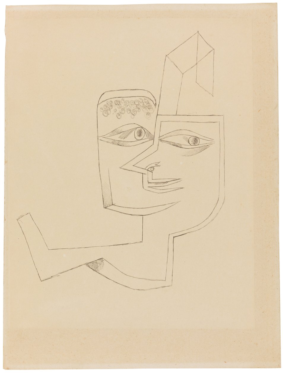 Ritratto di una donna cool, 1919 da Paul Klee
