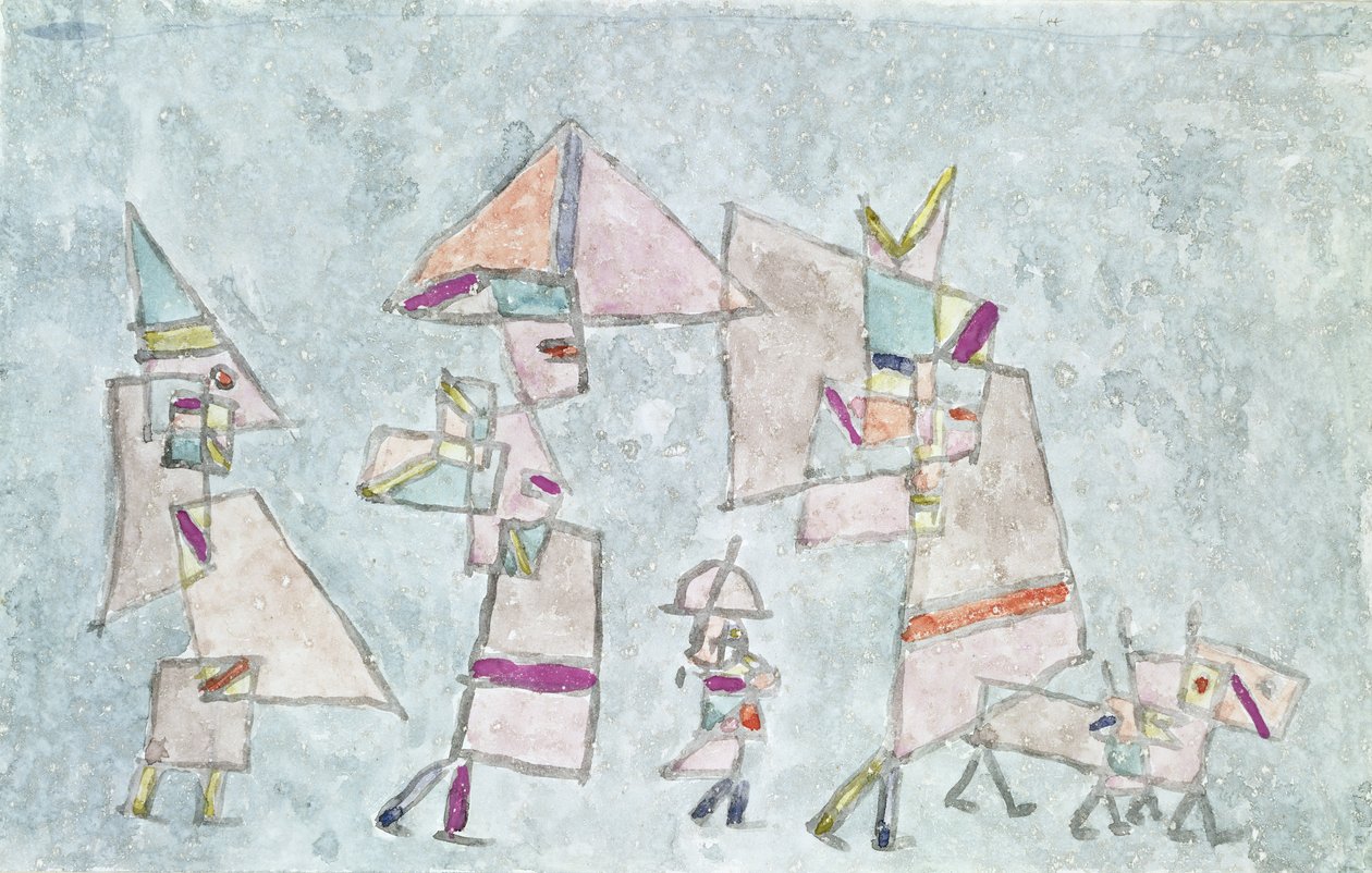 Passeggiata in Oriente da Paul Klee