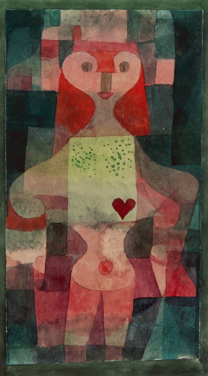 Regina di Cuori da Paul Klee