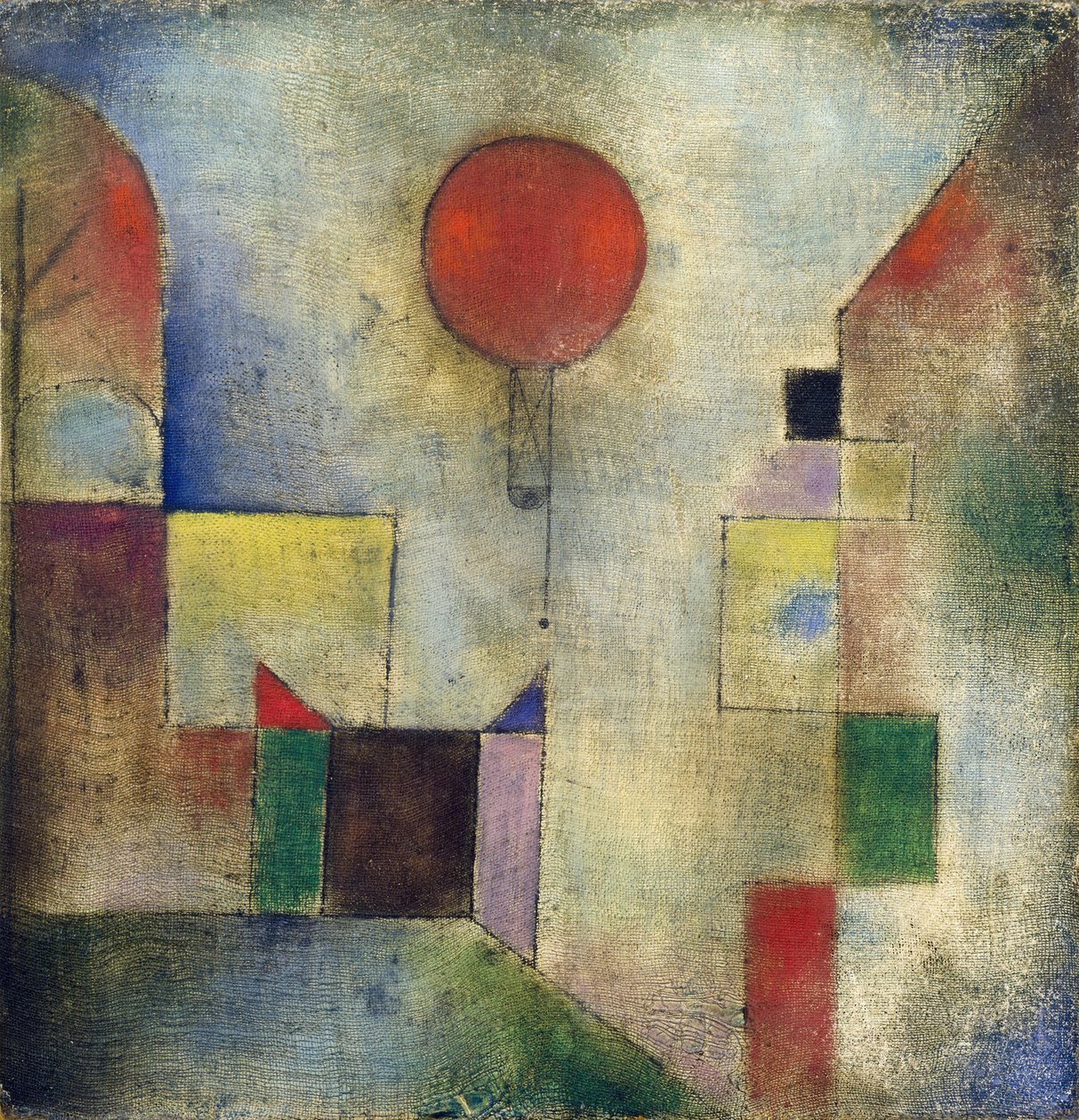 Palloncino rosso, 1922 da Paul Klee