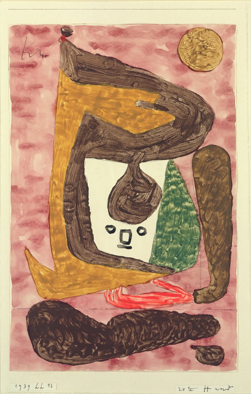 Mano rossa da Paul Klee