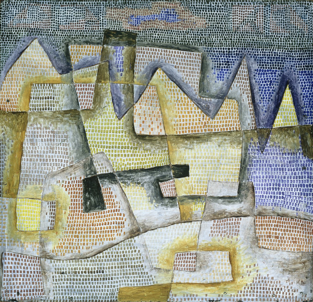 Costa rocciosa da Paul Klee