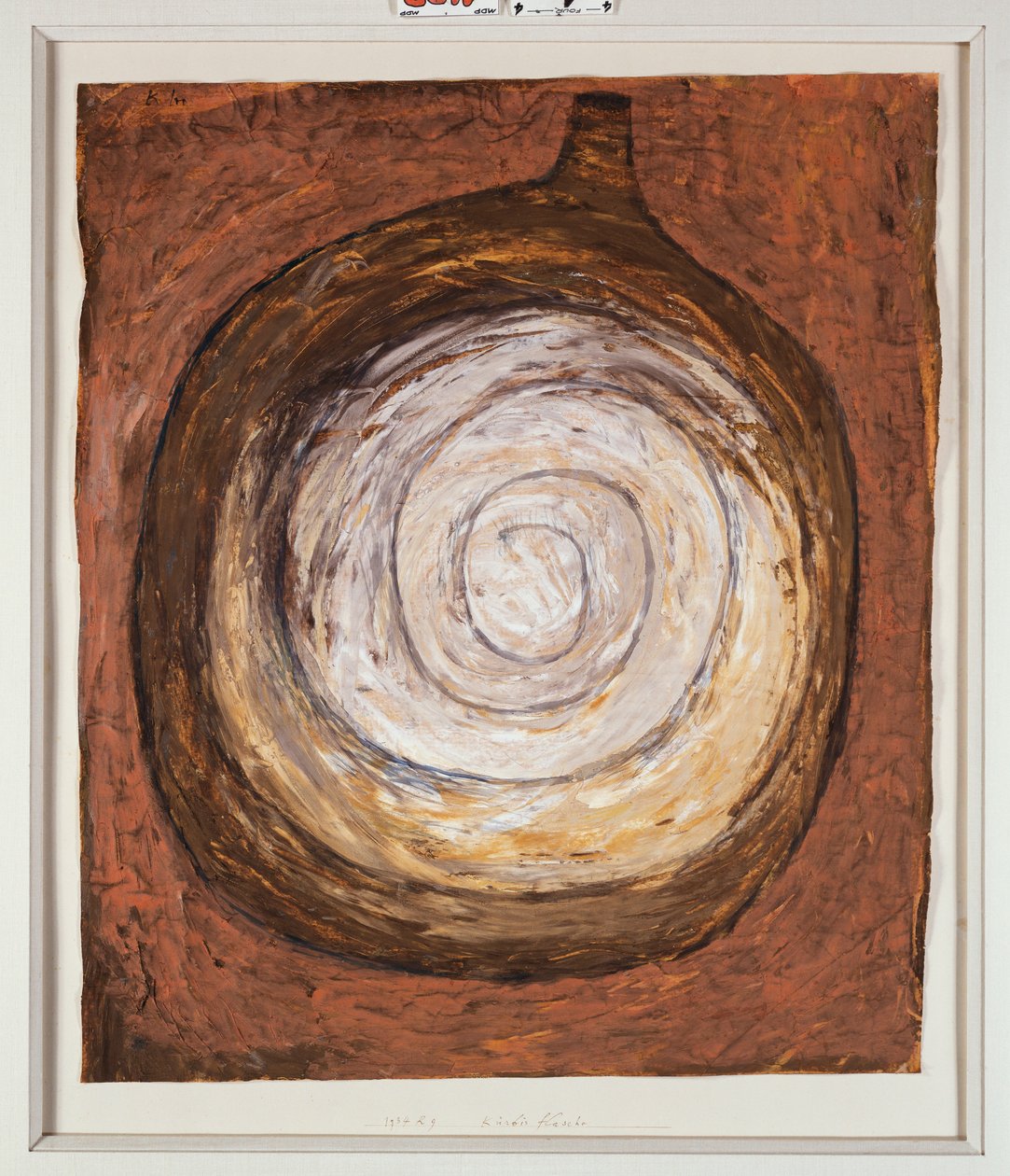 Bottiglia arrotondata da Paul Klee