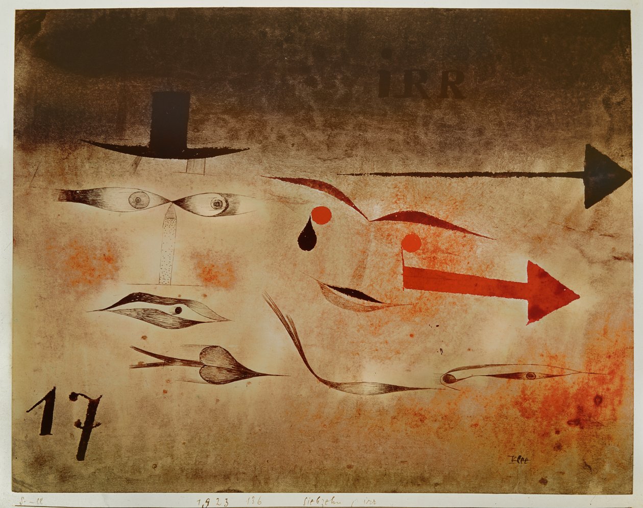 Diciassette, pazzo da Paul Klee