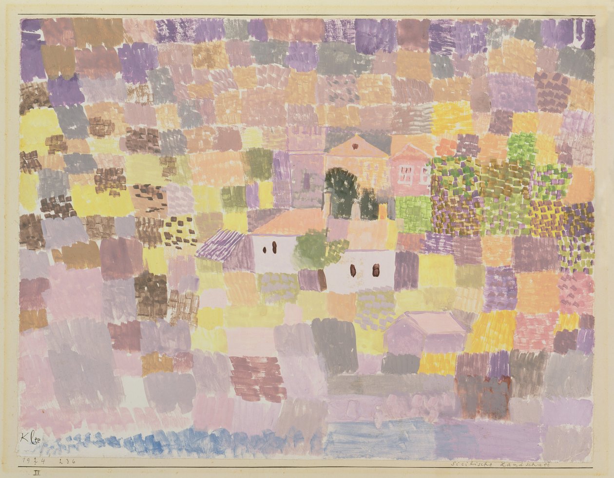Paesaggio Siciliano da Paul Klee