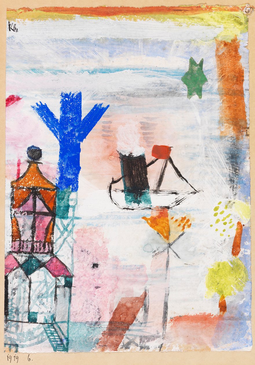 Piccolo piroscafo da Paul Klee
