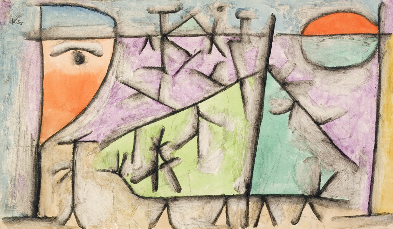 Tramonto da Paul Klee