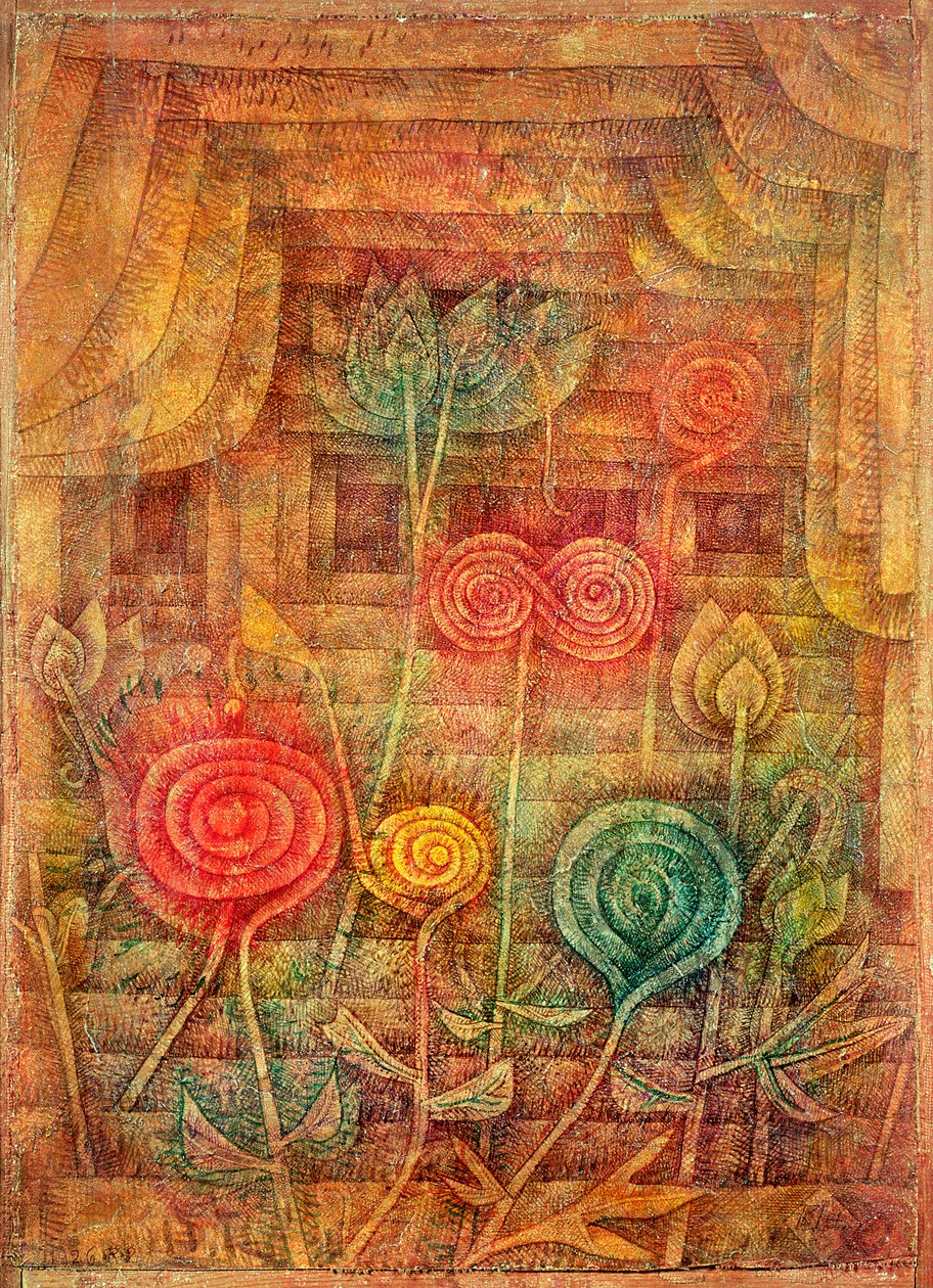 Fiori a spirale da Paul Klee