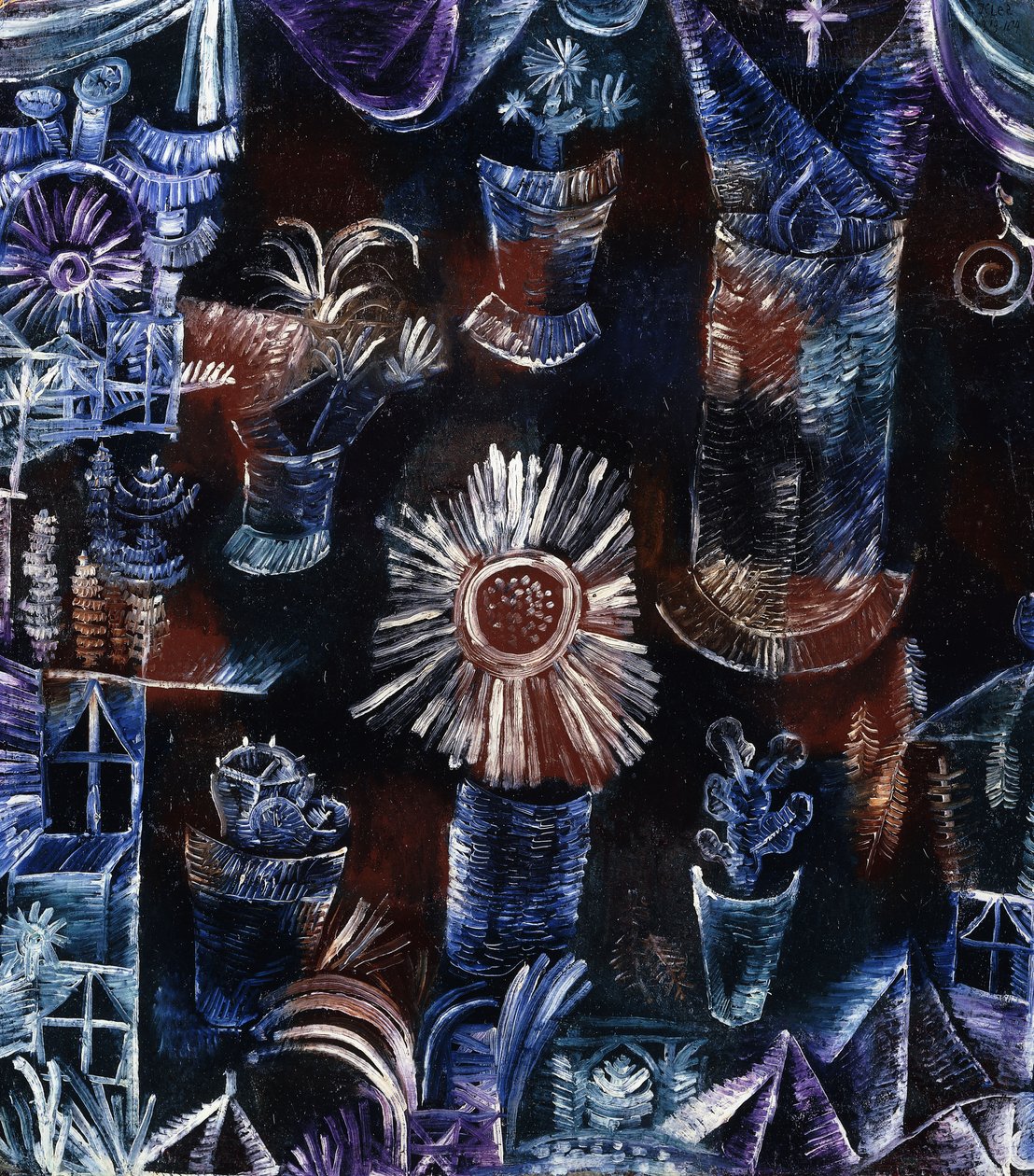 Natura morta con cardo da Paul Klee