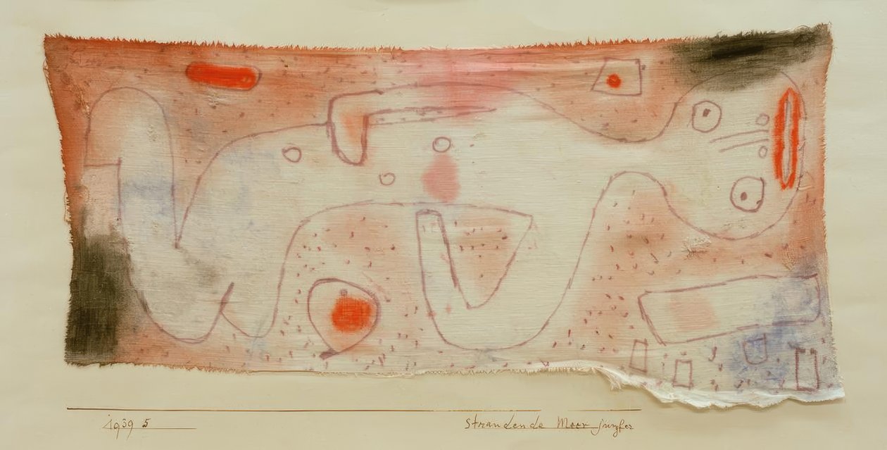 Sirena spiaggiata da Paul Klee