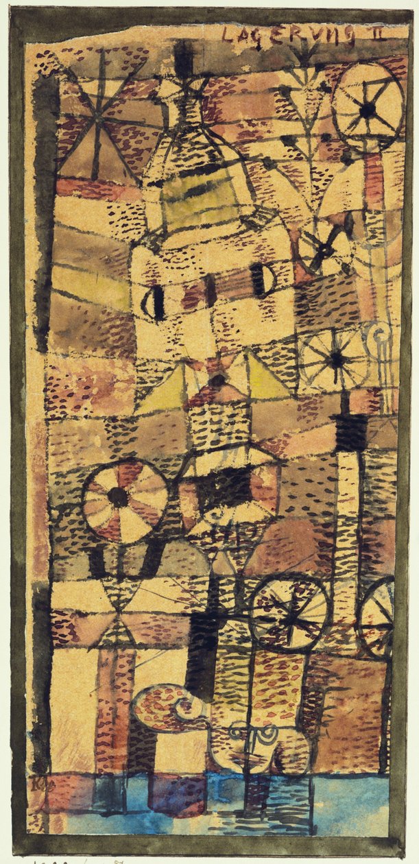Stratificazione II da Paul Klee