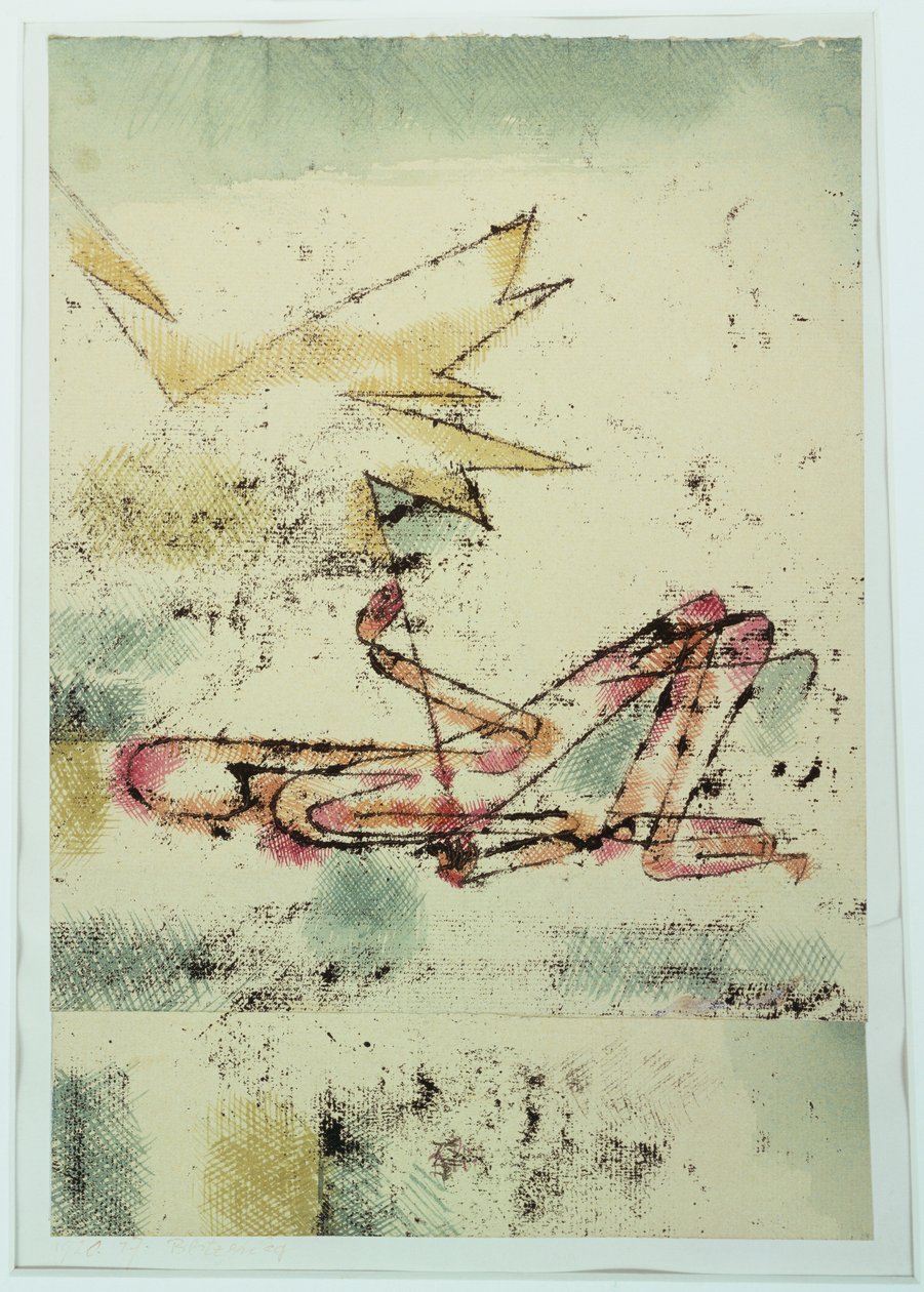 Colpito da un Fulmine da Paul Klee